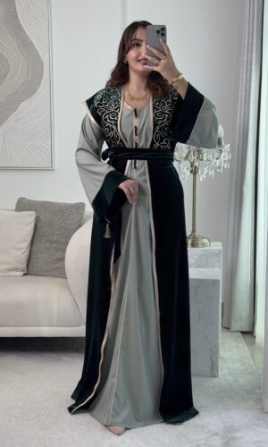 حصري لدي Be Queen قفطان الباشا – اخضر